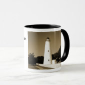 Ocracoke Lighthouse Tasse (VorderseiteRechts)
