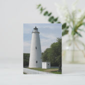 Ocracoke, North Carolina Leuchtturm Postcard Postkarte (Stehend Vorderseite)