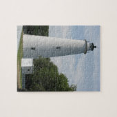 Ocracoke, North Carolina-Leuchtturm-Puzzlespiel Puzzle (Horizontal)