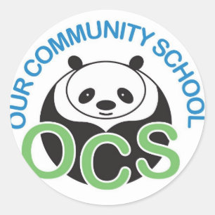 OCS Logo-Aufkleber (verschiedene Größen) Runder Aufkleber