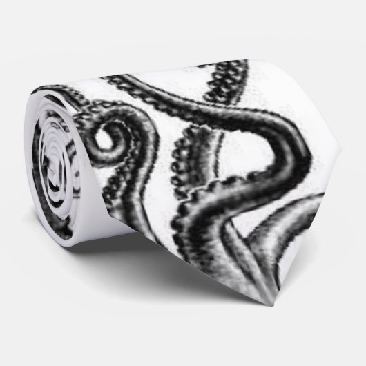 Oct8pus Krawatte - Muster (Gerollt)