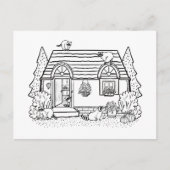 Oct House Postkarte (Vorderseite)