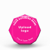 Octagon-Foto Fotoblock (Vorderseite)