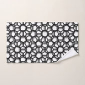 Octagon Lace Badhandtuch Set (Handtuch)