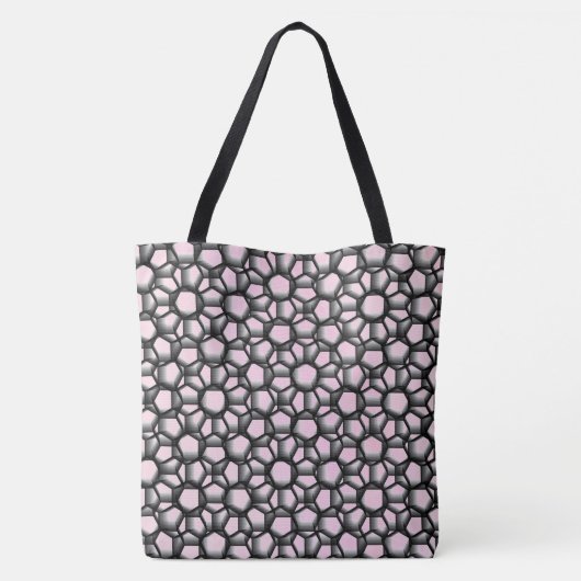 Octagon Lace Pink Tasche (Rückseite)