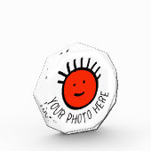 OCTAGONAL-FOTOBLOCK-Blankenvorlage für benutzerdef Fotoblock (Links)
