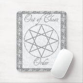 Octagram Out of Chaos, Order Mousepad (Mit Mouse)