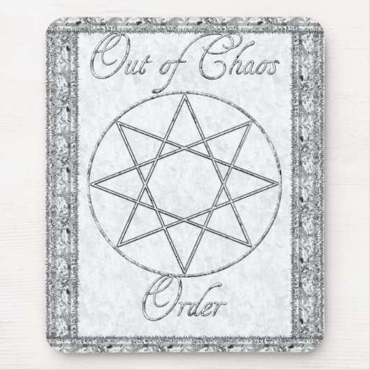 Octagram Out of Chaos, Order Mousepad (Vorne)