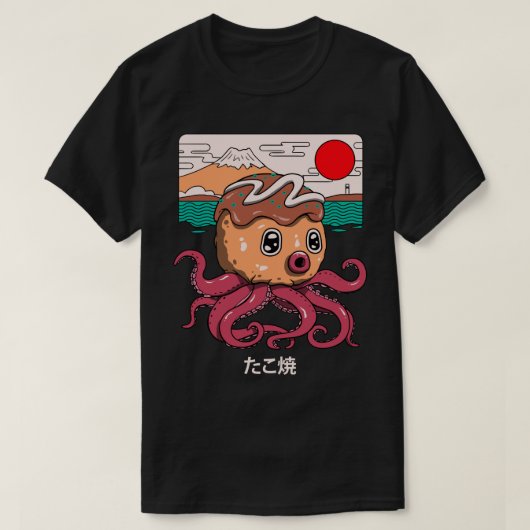 Octakoyaki T-Shirt (Design vorne)