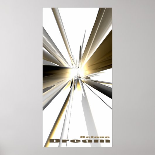 Octane Dream (Beige) Poster (Vorne)