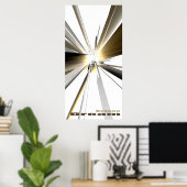 Octane Dream (Beige) Poster (Heimbüro)