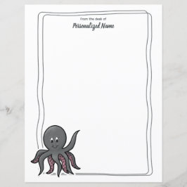 Octavia Octopus unbeschichtete Papierblätter