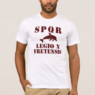 Octavian/Augustus 10. Fretensis Legion (Delphin) T-Shirt