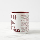 Octavian/Augustus Helden20. römische Legions-Tasse Zweifarbige Tasse (Mittel)