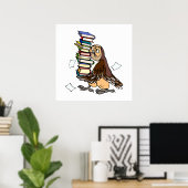 Octavian Owl Poster (Heimbüro)