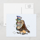 Octavian Owl Postkarte (Vorne/Hinten)