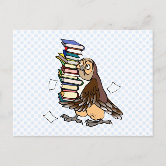 Octavian Owl Postkarte (Vorderseite)