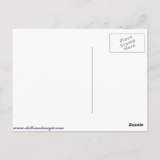 Octavius Postkarte (Rückseite)