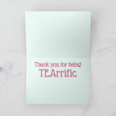 OcTEApus danken Ihnen für Sein TEArriffic Karte (Innenseite)