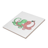 Octi Mistelzweig Fliese (Seite)