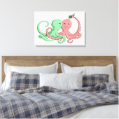 Octi Mistelzweig Leinwanddruck (Insitu (Schlafzimmer))