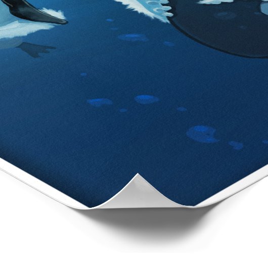 Octo-bear Royalle Poster (Ecke)