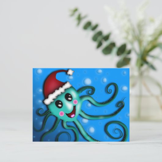 Octo Claus, Postkarte (Stehend Vorderseite)