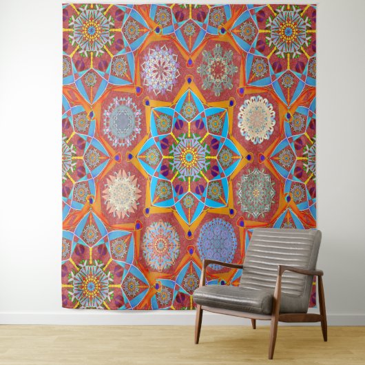 Octo heller arabeser arabesk Roter Stil Wandteppich (Beispiel)