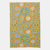 Octo heller arabesque maurische Mandarine Stil Geschirrtuch (Vertikal)