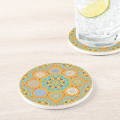 Octo heller arabesque maurische Mandarine Stil Getränkeuntersetzer