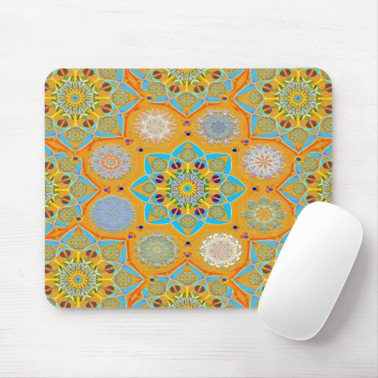 Octo heller arabesque maurische Mandarine Stil Mousepad (Mit Mouse)
