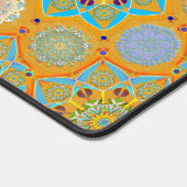Octo heller arabesque maurische Mandarine Stil Schreibtischunterlage (Ecke)