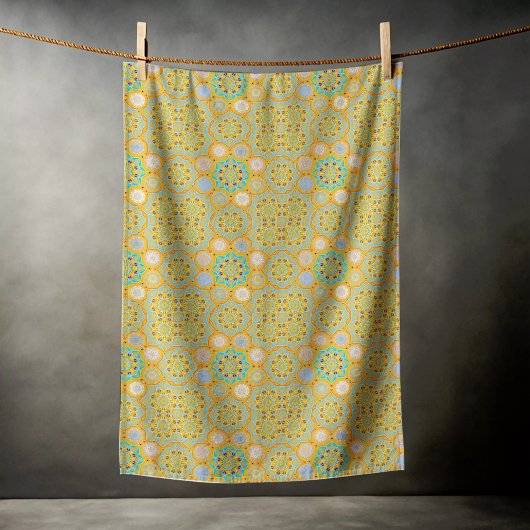 Octo heller arabesque maurische Mandarine Stil Strandtuch