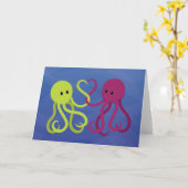 Octo Liebe Karte (Gelbe Blume)