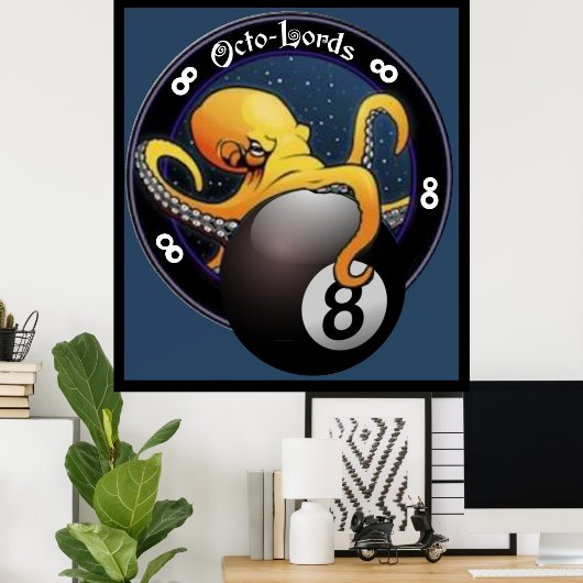 Octo-Lords Poster (Heimbüro)