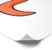 Octo-prose Funny Octopus Pun Poster (Ecke)