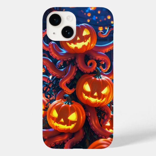 Octo Pumpkin Case-Mate iPhone Hülle (Rückseite)