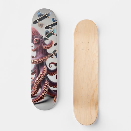 Octo Shredder Skateboard (Vorderseite)