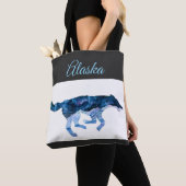 OctoAlaska & Borealis Run Tote Bag Tasche (Von Nahem)