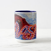 OctoAlaska mug Zweifarbige Tasse (Mittel)