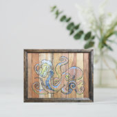 OctoBeer Postkarte (Stehend Vorderseite)