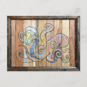 OctoBeer Postkarte