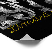 October 1975 Tee 50 Year Old Shirt 1975 50th Birth Poster (Ecke)