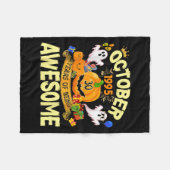 October 1995 30 Years Of Being Awesome Funny Hallo Fleecedecke (Vorderseite (Horizontal))