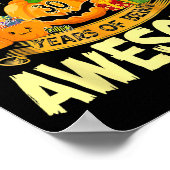 October 1995 30 Years Of Being Awesome Funny Hallo Poster (Ecke)