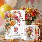 October Birth Flower Mug | Marigolds Kaffeetasse