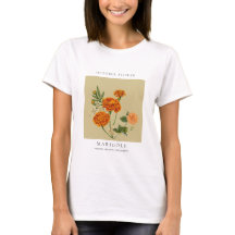 October Birth Month Flower T-Shirt