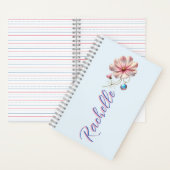 October Bloom & Gemstone Muse – Personalized Birth Notizblock (Innen)