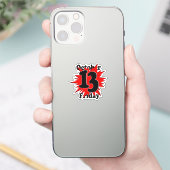 October Friday the 13th Aufkleber (Telefon)