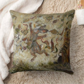 October Fun Whimsical Autumn Forest Animals Kissen (Decke)